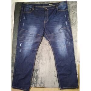 Southpole Jeans Mens 48x32 Blue Stretch Wide Baggy Straight Hip Hop Skater Y2K